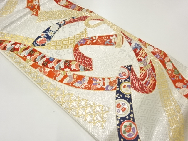 Japanese Kimono / Fukuro Obi Silk